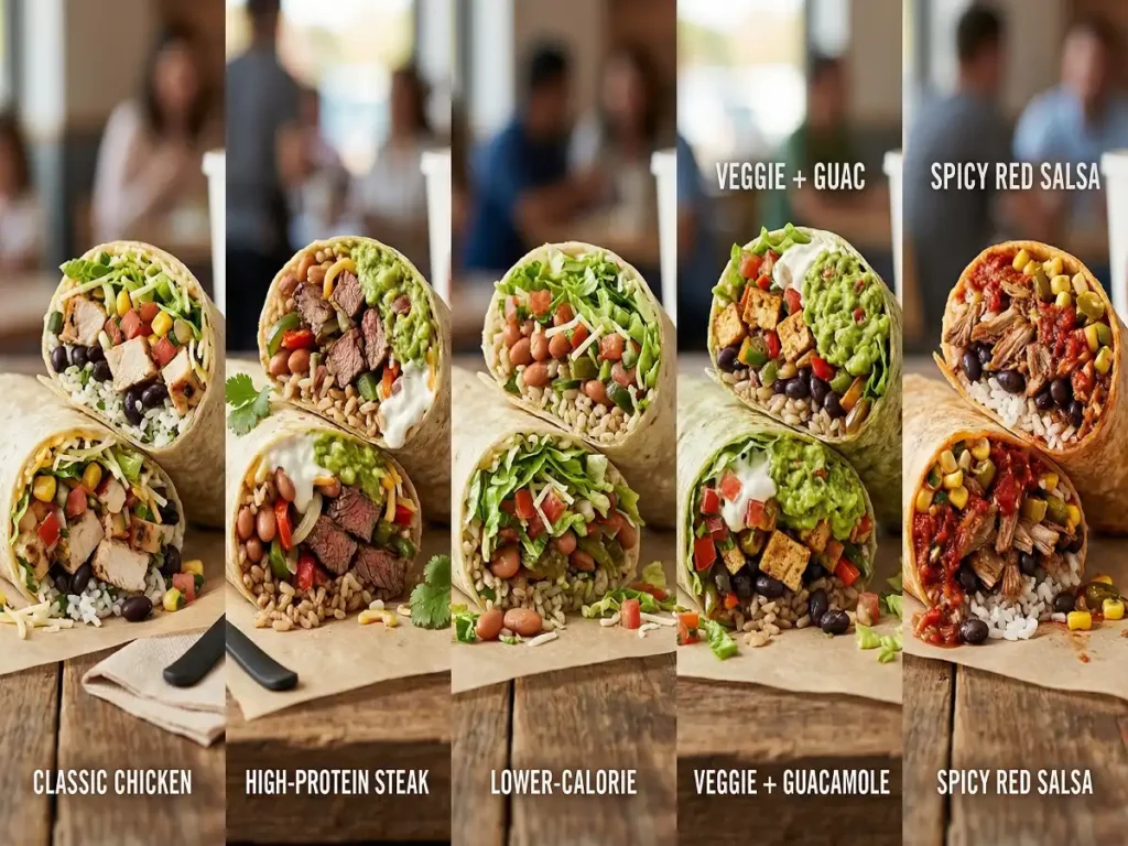 Best Chipotle burrito picks including classic high protein veggie spicy and value options
