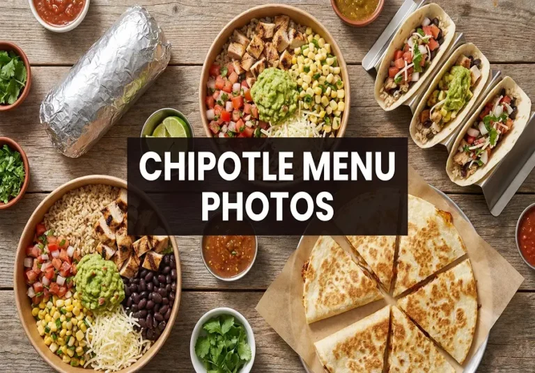 chipotle menu photos with burrito bowl tacos and quesadilla real food image