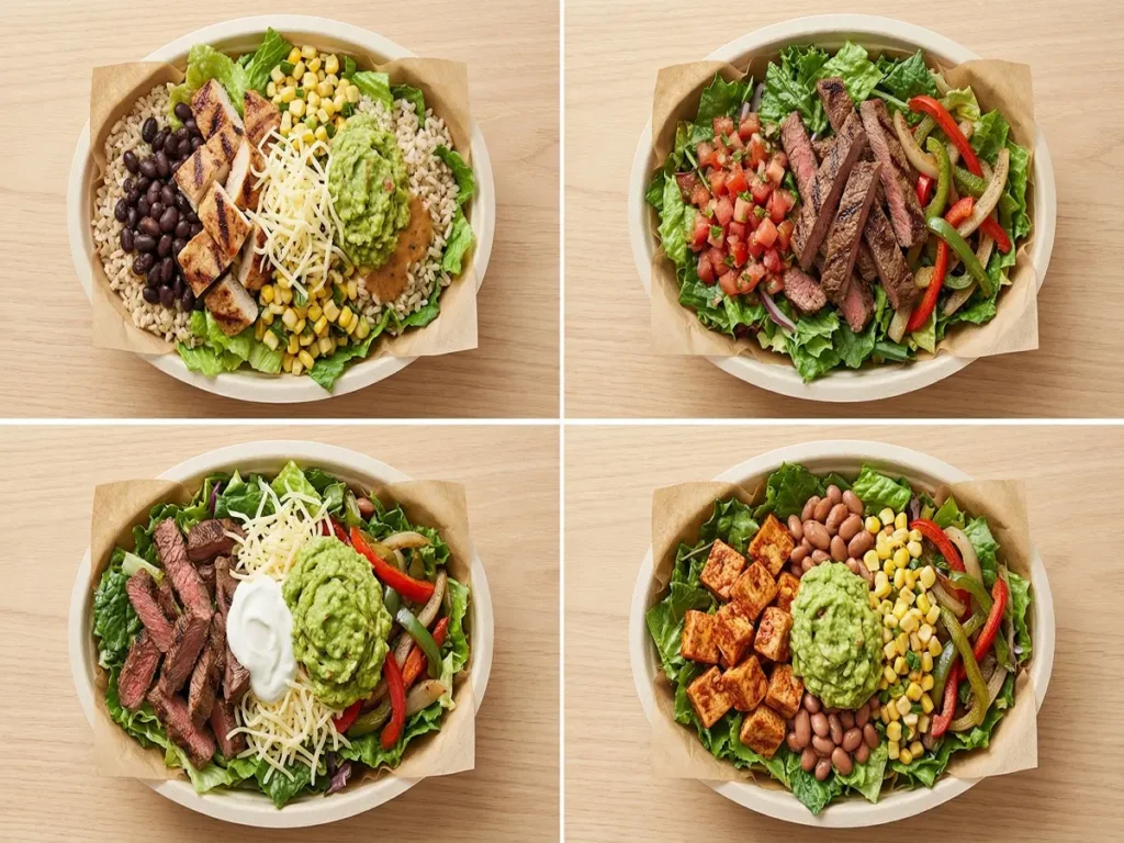 Best Chipotle salad order ideas with high protein low calorie keto and vegan options