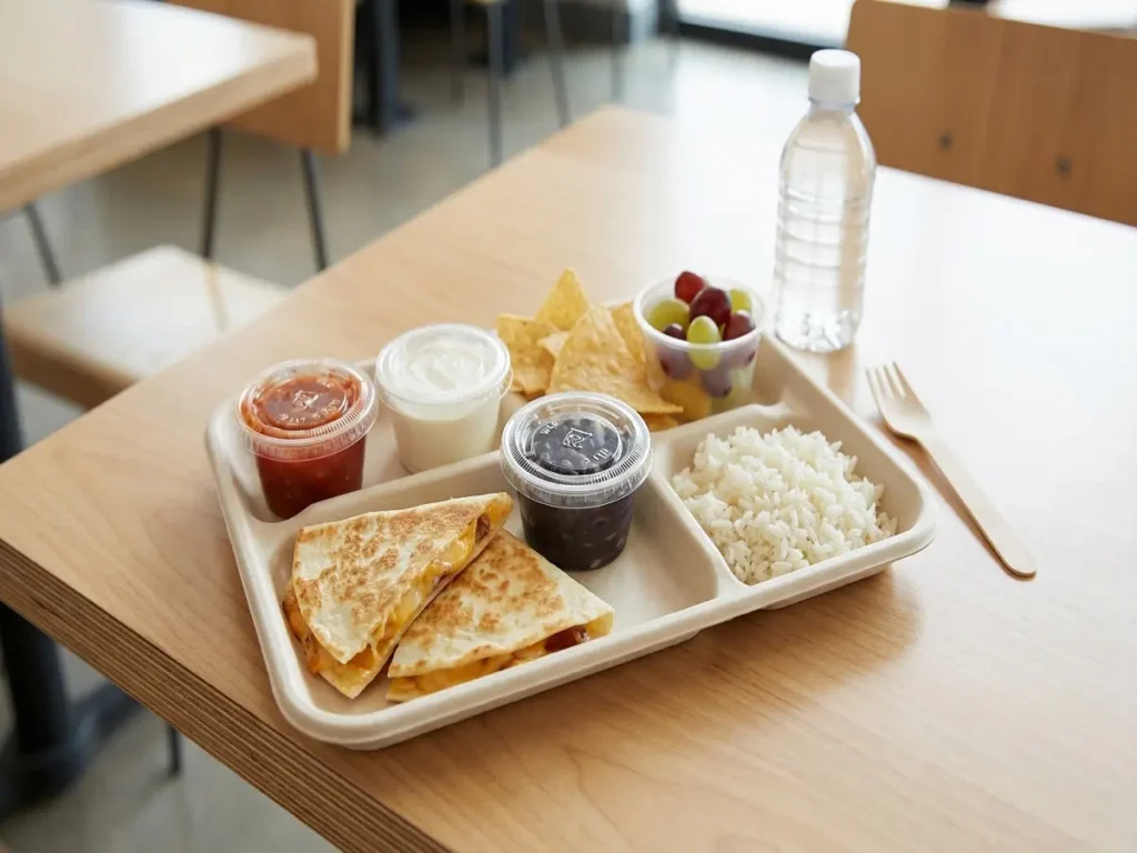 Chipotle kids menu with cheese quesadilla and build your own meal
